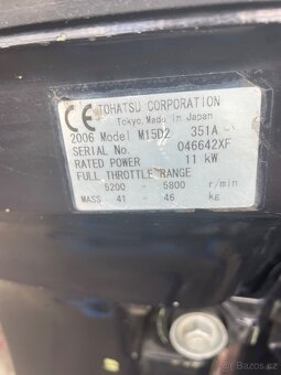 Tohatsu Mercury 15Hp r.v 2006 - 5