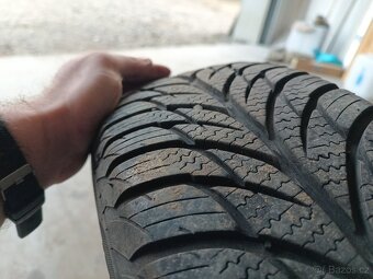 Alu 4x100 R15 ET38 6J15 obuto na celoroční 185/65/R15 - 5