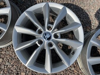 Sada originálních kol Škoda Minoris 5x112 R16 - 5