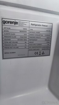 Lednička s mrazákem Gorenje výška 84cm - 5