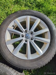 Zimní sada VW T-Roc r17 5x112 Bridgestone 215/55/17 - 5