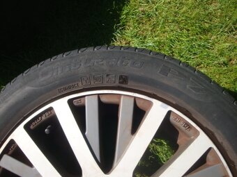 16" ALU kola OZ – 5x112 + letní pneu 205/55R16 - 5