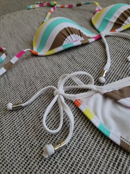 Dámské pruhované plavky zn. Seafolly, vel. S - 5