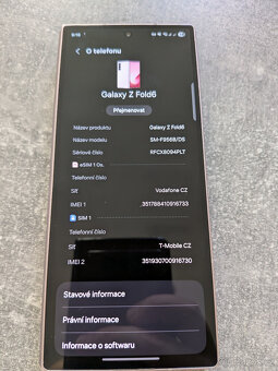Samsung Galaxy Z Fold 6 12GB/512GB Pink - 5