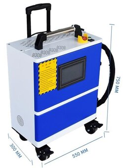 Prodám kompaktní, vzduchem chlazený pulzní čisticí la - 5
