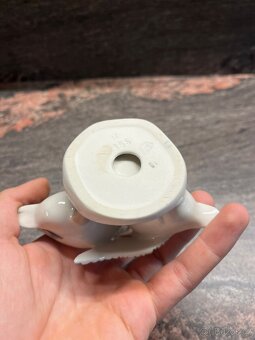 Porcelánová soška nejspíš Royal Dux - husy - 5