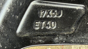 Alu kola 42611YP460 17x5J ET40 Toyota AYGO X pneu 175/65 R17 - 5