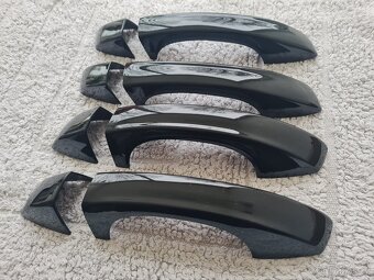 ČIERNE krytky klučiek - ŠKODA VOLKSWAGEN SEAT - 5