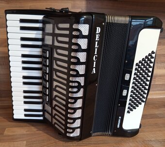 Akordeon (harmonika, heligonka) Delicia Arnaldo TOP stav - 5