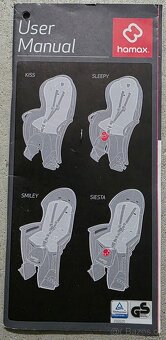 Dětská sedačka na kolo Hamax Kiss - 5