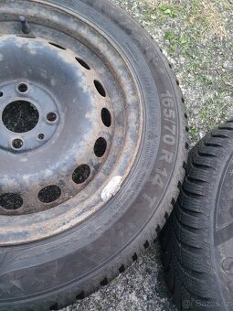 Zimni Semperit Speed -grip 5, 165/70/R14 TOP, jako novy - 5