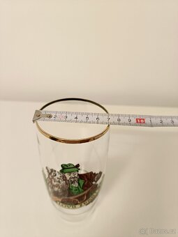 Sklenice lovecký motiv - 5