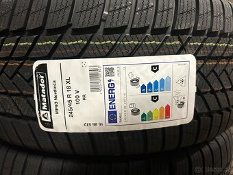 Prodám sadu nových zimních pneu 245/45/R18 XL - 5