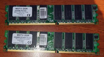retro DDR1 17 kusu otestovane/jednostrane pro starsi desky - 5