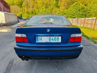 BMW E36 323i SEDAN 1997 originální ///M paket AvusBlau - 5