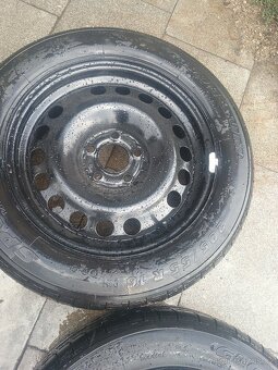 Plechové disky 6,5Jx16, pneu 205/55 R16 - 5
