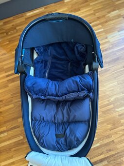 Cybex e-Priam nautical blue korba + seatpack + doplňky - 5