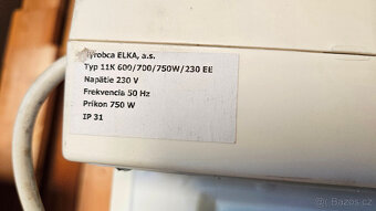 Nástěnné olejové radiátory s termostatem ALKA - 5