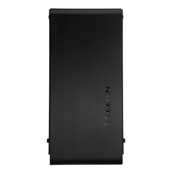 PC skříň Jonsbo UMX4 Black Window, hlíníková, RGB podsvícení - 5