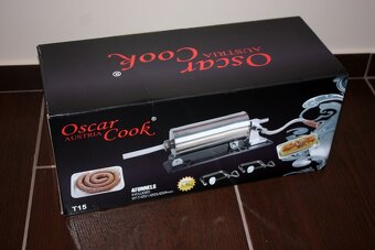 Plnička klobás 5,5kg vodorovná narážečka+ 4trubice - 5