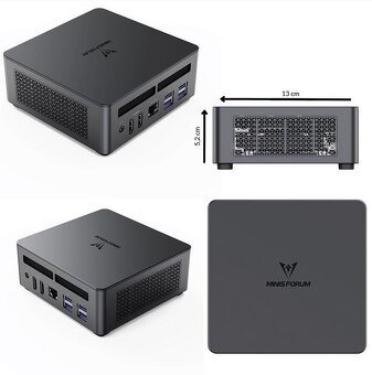 Mini PC UM790 PRO, AMD Ryzen 9 7940HS, 32GB DDR5, 1TB M2 - 5