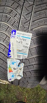 Nové zimní pneumatiky 265/45/20 Michelin - pošlu - 5