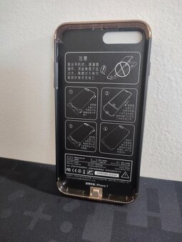 Nabíjecí pouzdro – externí baterie 2500mAh pro iPhone 7/6/6s - 5