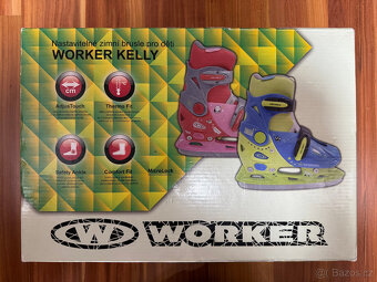 Dětské lední brusle Worker Kelly velikost S(33-36) - 5
