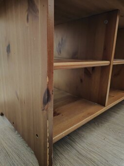 Konferenční stolek dřevěný Ikea - 5