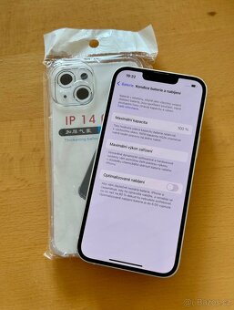 iPhone 14 Bílá BATERIE 100% TOP - 5