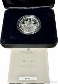 Stříbrná mince 1 oz Britannia proof 2023 - 5