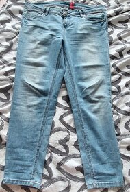 Dámské kalhoty, džíny  vel. 40-44 - 5