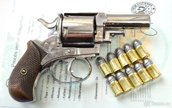 BRITISH BULLDOG REVOLVER CAL.44CF..+EXCELSTAV+ - 5