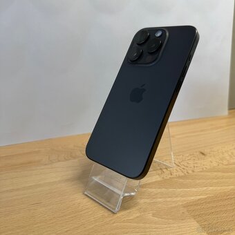 iPhone 15 Pro 128GB, černý, eSIM (12 měsíců záruka) - 5