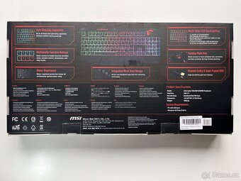 Herní klávesnice MSI Interceptor DS4200 - 5