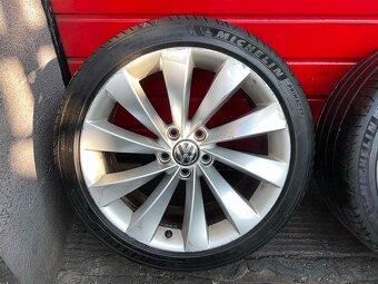 Original ALU kola VW Interlagos 18\" 8J ET41 pneu 235/40/R - 5