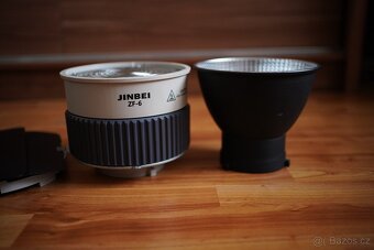 Fresnelová čočka s bowens mount - 5
