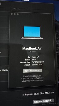MacBook Air 13" M1 8gb SSD 256gb - 5