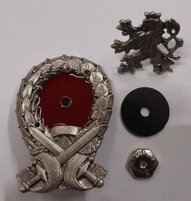 Velký odznak absolvent Vysoké vojenské školy vzor 93 - 5