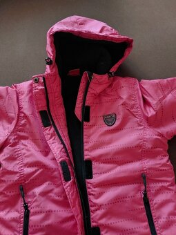 Dívčí zimní bunda vel. 152 - 5