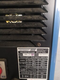 svářečka Kuhtreiber MMA 320 - 5