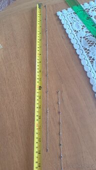 Stříbrný řetízek + náramek - 5