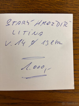 Hmoždíř litina - 5