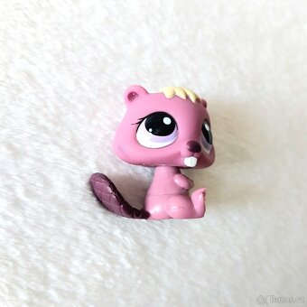 LPS Littlest Pet Shop - Bobr #1410 a Mýval #1409 s doplňkem - 5
