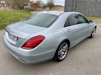 Mercedes S 350d, koupeno nové v ČR, 162 tkm, servis MB, DPH - 5