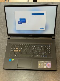 Notebook MSI KATANA 17 B12UCXK | i5 , RTX 2050 | Záruka - 5
