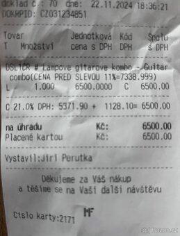 Prodám Marshall DSL1CR Celolampové kytarové kombo - 5