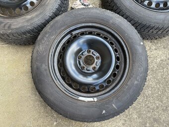 Plechové disky Ford Mondeo 5x108 R16 s celoroční pneu Fulda - 5