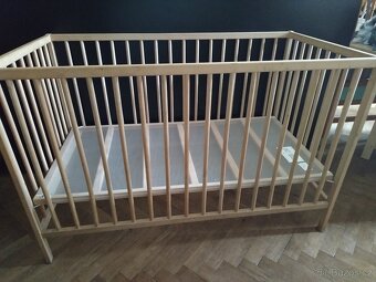 Postýlka IKEA s matrací - 5