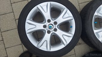 Alu kola Škoda 17" 5x112 letní pneu 225/45 R17 4-6mm - 5